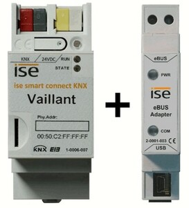 The ise smart connect KNX Vaillant + eBus adapter, Ref. S-0001-006